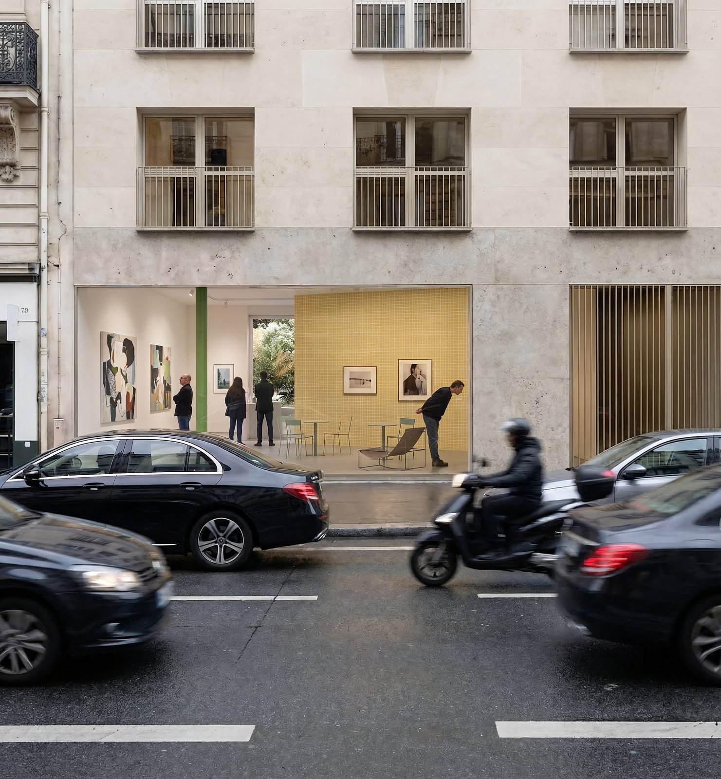 Fagart & Fontana, Paris — visualisation architecturale par Victor Deplus