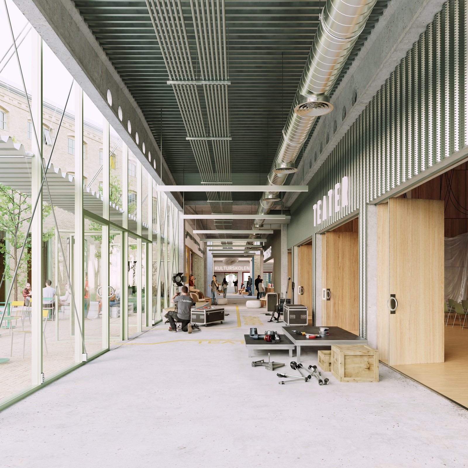 CF Møller — visualisation architecturale par Victor Deplus